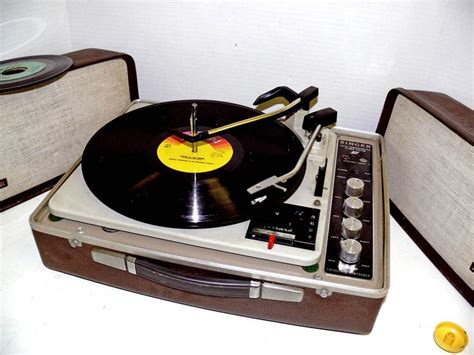 Singer Garrard Portable Automatic Record Player W Warranty Etsy