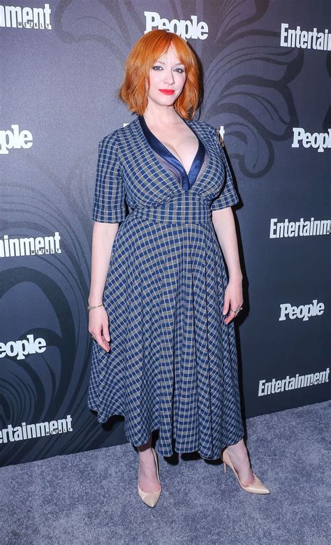 Christina Hendricks At Ew And People New York Upfronts Celebration 0514