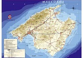 Mapa De Mallorca Con Sus Pueblos - Mapa Europa