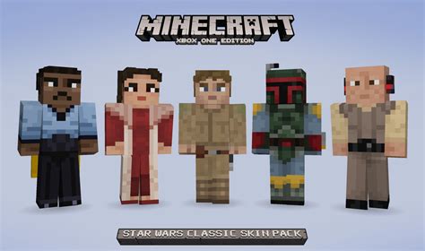 Initially, in minecraft the players are 2 skins for boys and for girls and the choice of which was not very large. Minecraft para X360 e XBO ganha nova DLC 'Star Wars ...