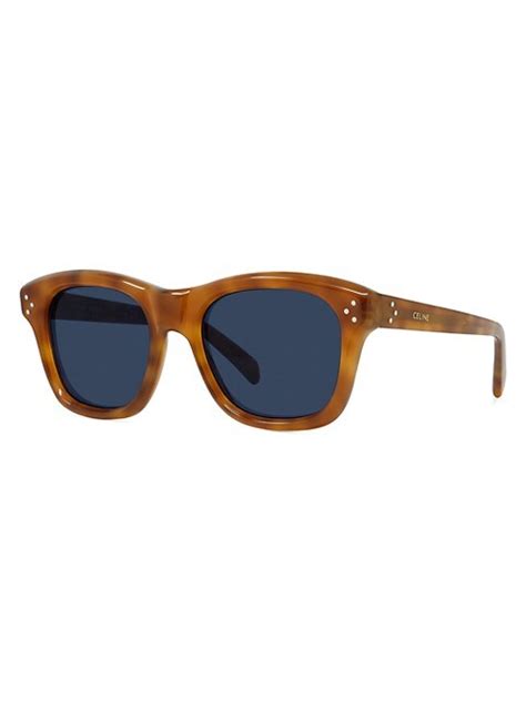 Shop Celine 53mm Rectangular Sunglasses Saks Fifth Avenue