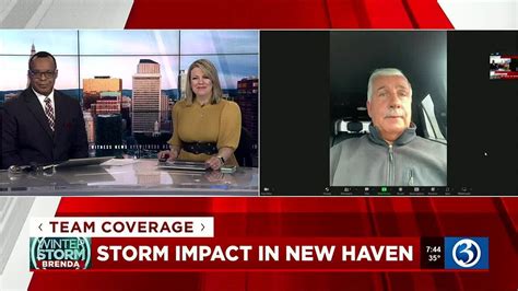 Interview New Haven Keeping An Eye On Wind Possible Power Outages