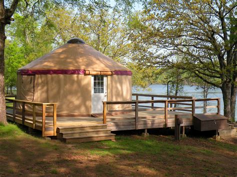 Yurts In Arkansas Unique Lodging Arkansas State Parks Arkansas