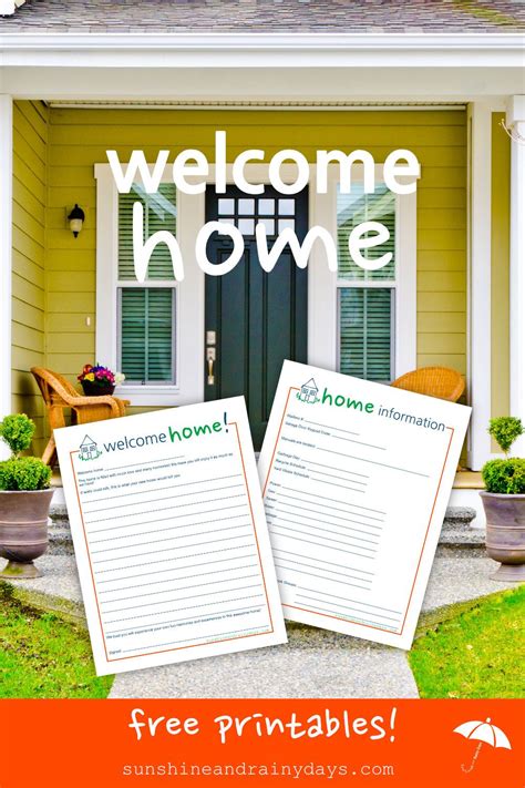 Use This Welcome Home Letter To New Homeowners Printable To Give Buyers