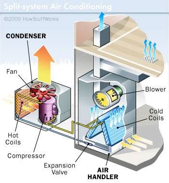 This expert article, along with diagrams and video, clearly explains how a central air conditioner cools a house by cycling refrigerant through its system and. 3 Places Mold Can Hide in Your Home Air Conditioning and Heating System - Coolray Atlanta