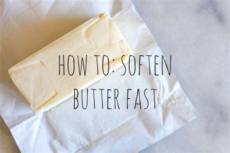 How To Soften Butter Fast With Pictures Instructables