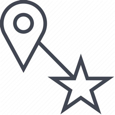 Favorite Pin Special Star Icon