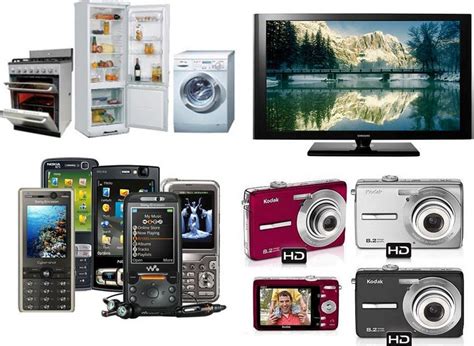 Different Electrical Gadgets And Electronic Products