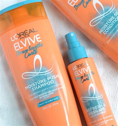 L Oreal Elvive Dream Lengths Curls Haircare Collection