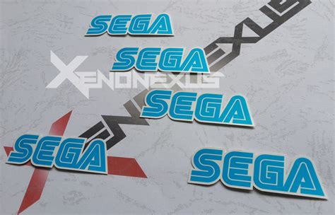 Sega Logo Aufkleber Vinyl Sticker Etsy