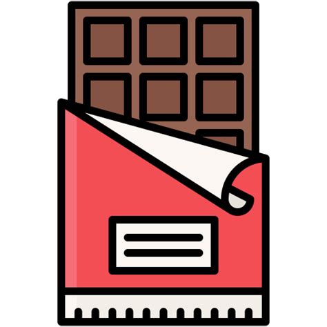 Chocolate Bar Free Icon