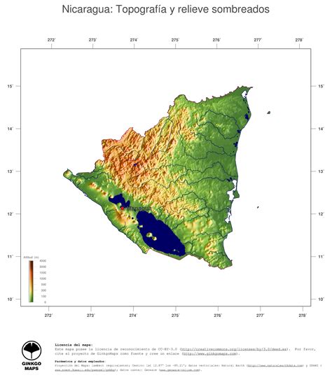 Arriba 96 Imagen Mapa De Nicaragua Y Sus Regiones Actualizar