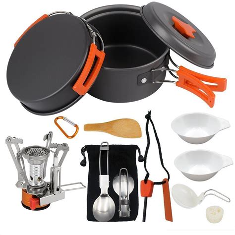 survival camping gear backpacking cookware hiking outdoors utensils prepare collapse economic