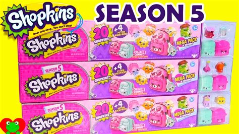 60 Shopkins Season 5 Mega Pack Compilation With Toy Genie Youtube