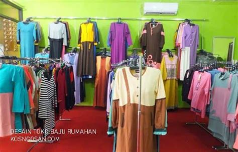 30 Desain Toko Baju Rumahan Yang Minimalis KOSNGOSAN