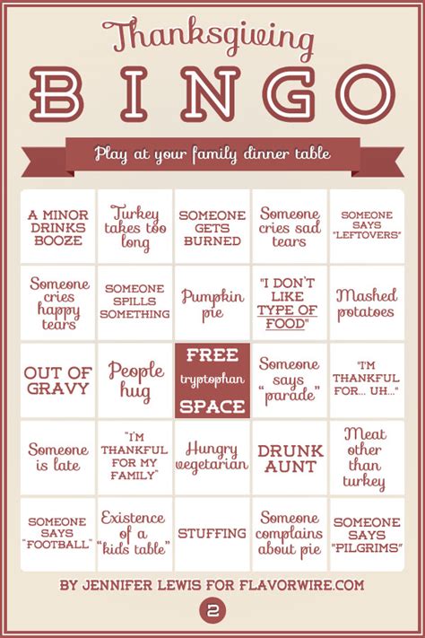 Check spelling or type a new query. Thanksgiving Bingo Cards to Play With Your Dysfunctional ...
