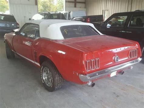69 Ford Mustang Convertible H Code 351 Needs Bodywork Classic Ford
