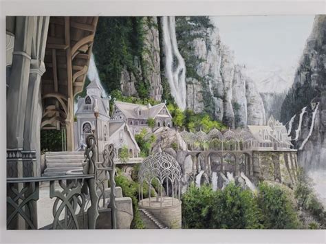 Rivendell Oil Paintings And Prints Fantasy And Mythology Other