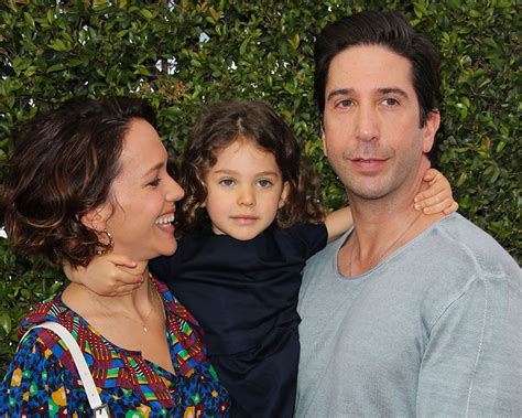 David Schwimmer Makes Rare Appearance With Wife And Daughter Hello