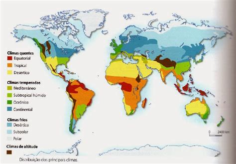 Mapa De Climas Del Mundo