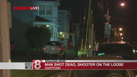 Victim Dies Of Multiple Gunshot Wounds In Hartford Youtube