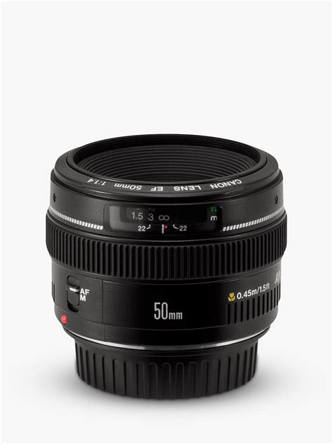 Canon Ef 50mm F14 Usm Standard Lens At John Lewis And Partners