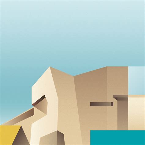 Wallpaper* January Issue - Architecture Illustrations on Behance