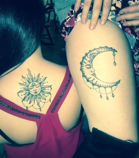 Maybe you would like to learn more about one of these? 65 Amazing Sun and Moon Tattoo Designs for the Couples ...