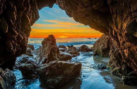 Caves Cave Sunset Hd Wallpaper Peakpx