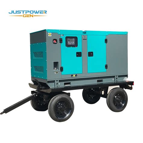 40kw Portable Standby Electric Diesel Generator Powered By China Top