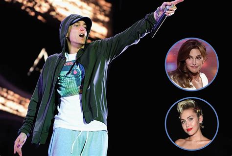Eminem Cita Caitlyn Jenner E Miley Cyrus Em Rap Improvisado