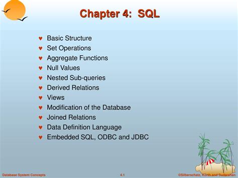 Ppt Chapter 4 Sql Powerpoint Presentation Free Download Id498116