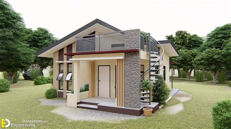 Small House Design With Roof Deck X Meters X Feet Sexiz Pix