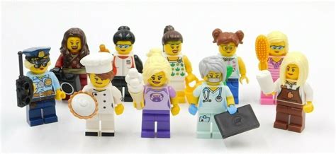 10 Lego Female Minifigures With Accessories Random Pick Etsy