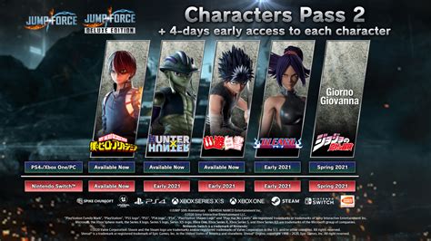 Jump Force Ps4 Dlc Pkg New And Old Dlc