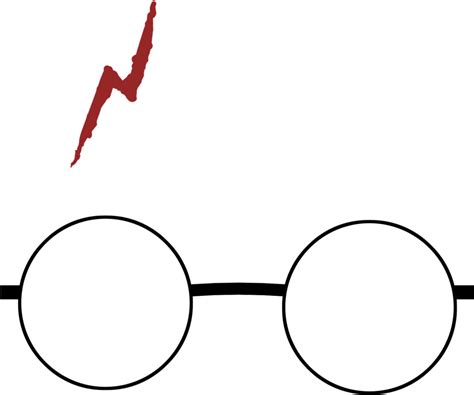 Harry Potter Glasses Clipart Harry Potter Scar Png Transparent Png