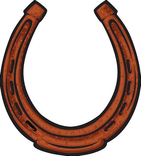 Horseshoe Clipart 1160201 Illustration By Vector Trad