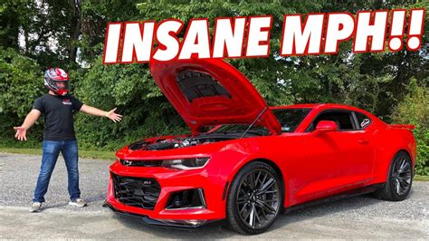 My Twin Turbo Camaro Zl1 Is Faster Than I Thought Youtube