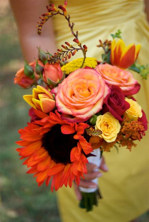 367 Best Images About Wedding Bouquet With Sunflowers