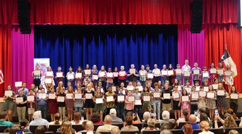 Seventh Graders Recognized At Belton Isd Junior Scholars Ceremony