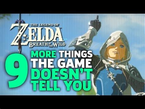 Things I Wish I Knew Before I Started Zelda Breath Of The Wild Hot Sex Picture