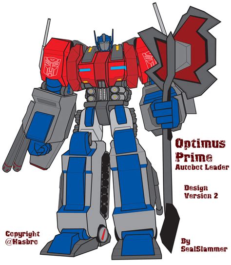 Optimus Prime Redesign 2 By Sealslammer On Deviantart