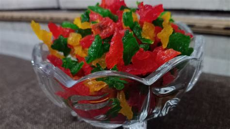 How To Make Tutty Fruity At Home Easy And Yummy Tutty Fruity Recipe 😋