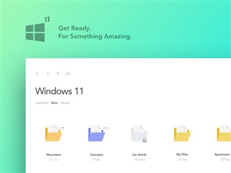 Windows search is getting an entirely new look here. Windows 11 Concept by Amir Vhora | Dribbble | Dribbble