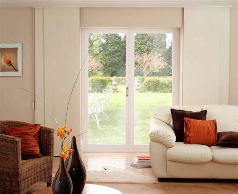 They offer many advantages to a room. Window Treatment Ways for Sliding Glass Doors - TheyDesign ...