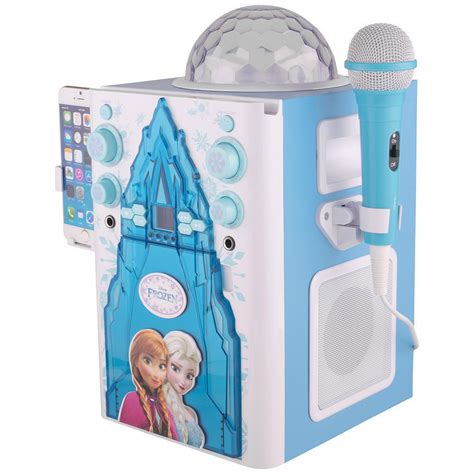 Disney Frozen Magical Palace Karaoke Machine Kids Toycd Playermic Tv