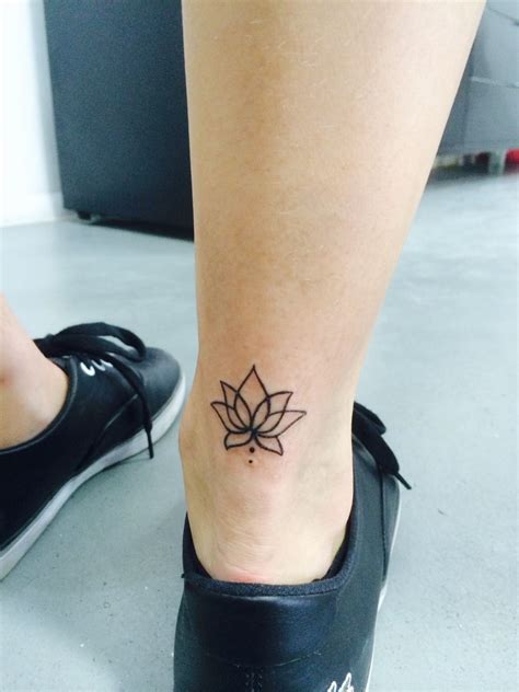 Lotus Small Tattoos Men Cute Ankle Tattoos Ankle Tattoos For Women