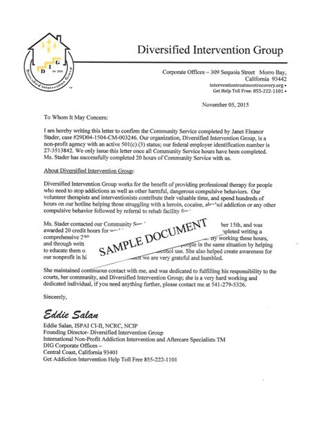 Register and create an account. Community Service Letterhead Sample | free printable letterhead