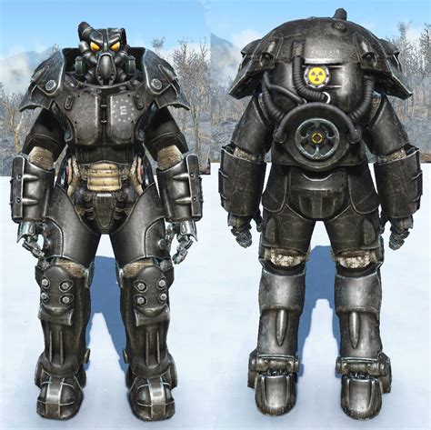X 01 Enclave Power Armor Paints Standalone With Added Glow Maps At