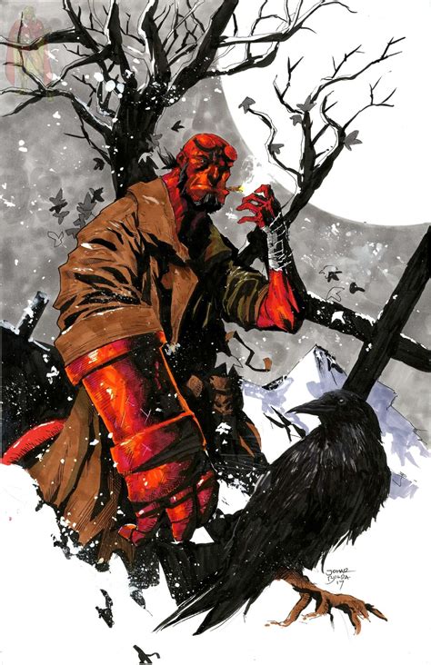 Hellboy By Jomar Bulda The Original Comic Art Wb